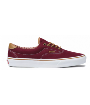 Vans кеды Era C&L 59 бордовые