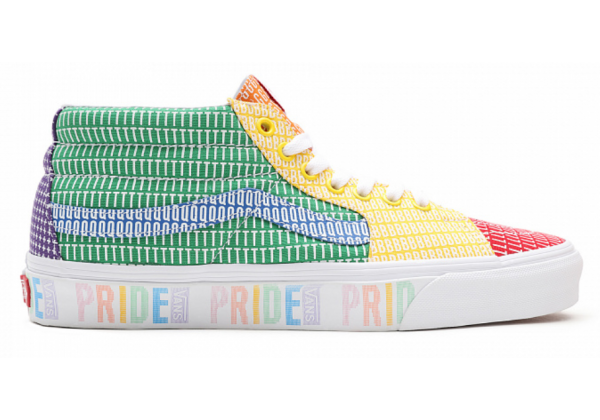 Vans кеды Sh8-Hi Pride с принтом мульти