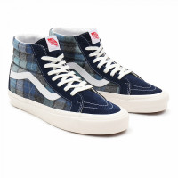 Кеды Vans Anahiem Factory Sk8-Hi 38 DX в клетку
