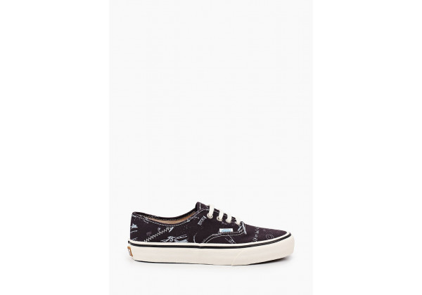 Vans кеды Classic Authentic с принтом черные
