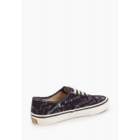 Vans кеды Classic Authentic с принтом черные