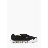 Vans кеды Classic Authentic с наклейками черные